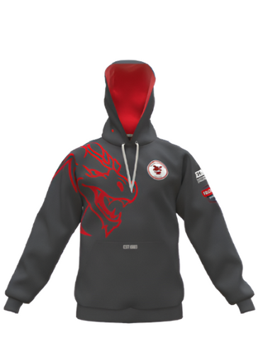 Charcoal Valley Dragons Hoodie